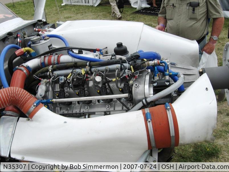 N35307, Cessna 172I C/N 17256703, Centurion diesel powered 172 at Airventure '07