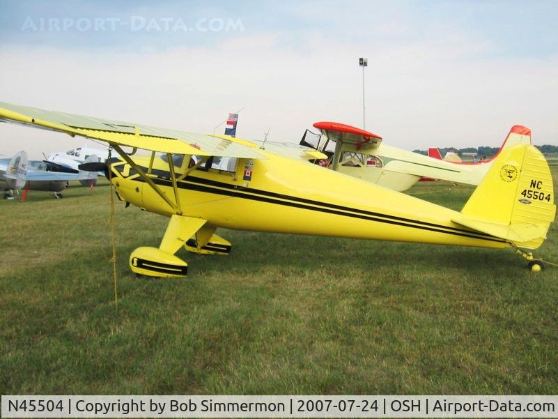 N45504, 1946 Luscombe 8A C/N 2031, Airventure '07