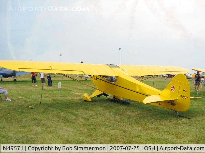 N49571, 1942 Piper J3C-65 Cub C/N 9927, Airventure '07