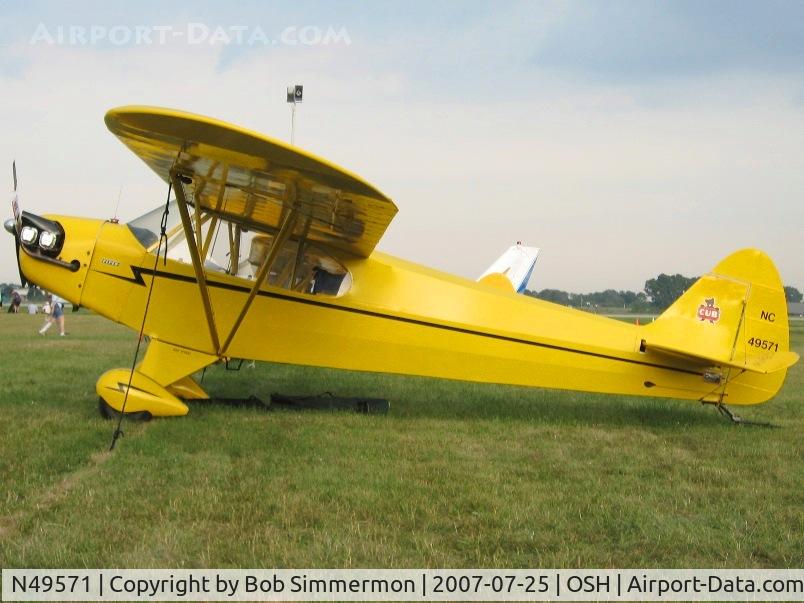 N49571, 1942 Piper J3C-65 Cub C/N 9927, Airventure '07