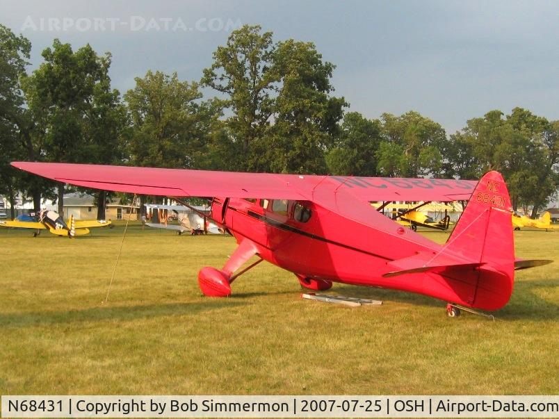N68431, 1943 Howard Aircraft DGA-15P C/N 991, Airventure '07
