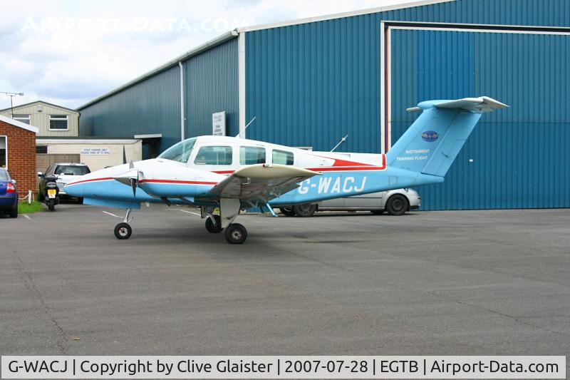 G-WACJ, 1980 Beech 76 Duchess C/N ME-278, OWNED BY: WYCOMBE AIR CENTRE LTD
