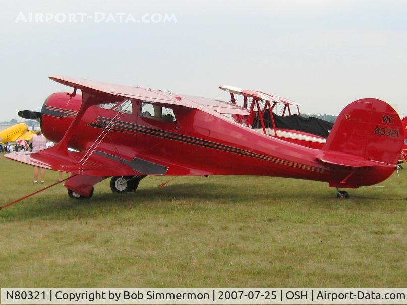 N80321, 1946 Beech G17S C/N B-20, Airventure '07
