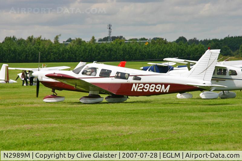 N2989M, 1977 Piper PA-32-300 Cherokee Six Cherokee Six C/N 32-7840062, UK BASED BY:- INTERNATIONAL AIR SERVICES INC TRUSTEE, NORTH YORKSHIRE. DL8 4PH. UNITED KINGDOM