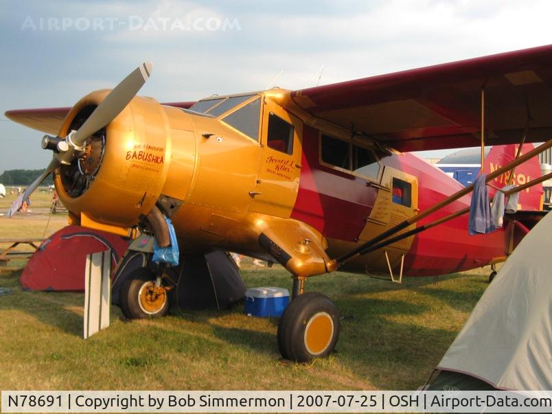 N78691, 1944 Noorduyn UC-64A Norseman C/N 637, 