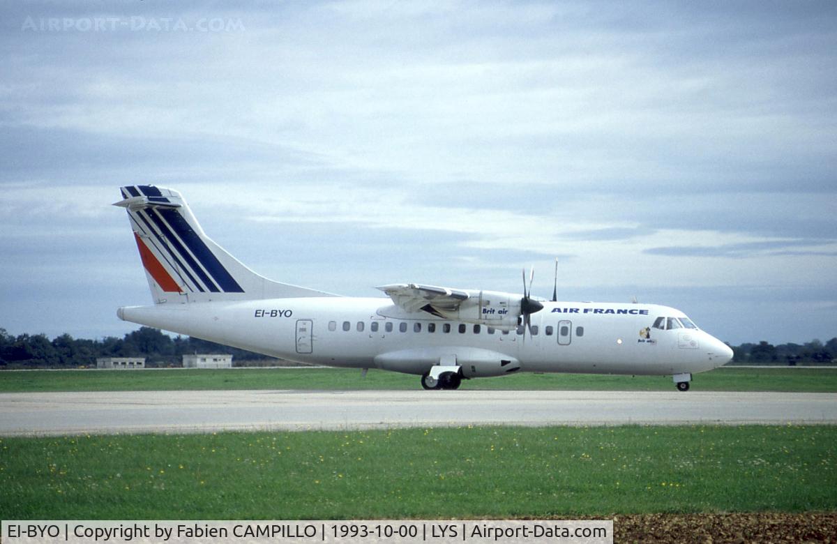 EI-BYO, 1989 ATR 42-300 C/N 161, Air France - Brit air