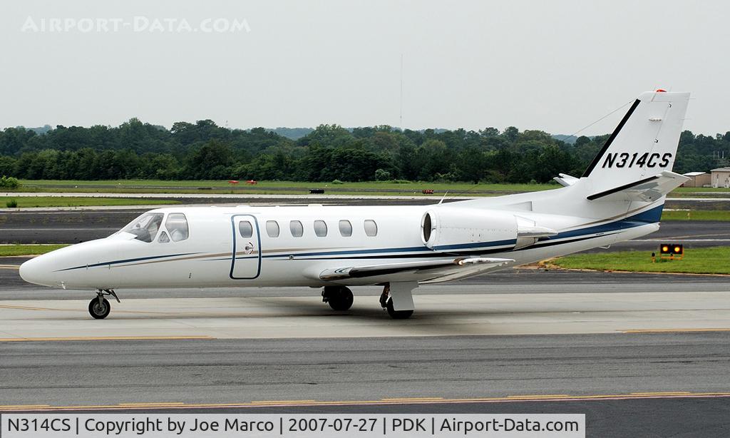 N314CS, 2001 Cessna 550 Citation Bravo C/N 550-1004, @PDK