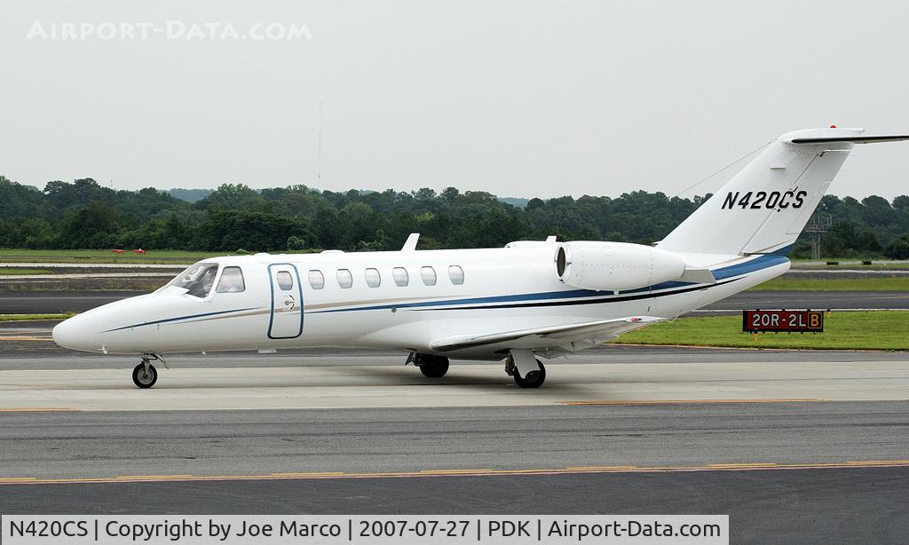 N420CS, 2006 Cessna 525B CitationJet CJ3 C/N 525B0115, @PDK