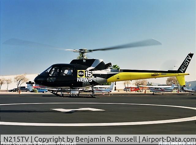 N215TV, 1998 Eurocopter AS-350B-2 Ecureuil Ecureuil C/N 3167, KNXV-TV Phoenix News Chopper15 before crash on 7/27/07