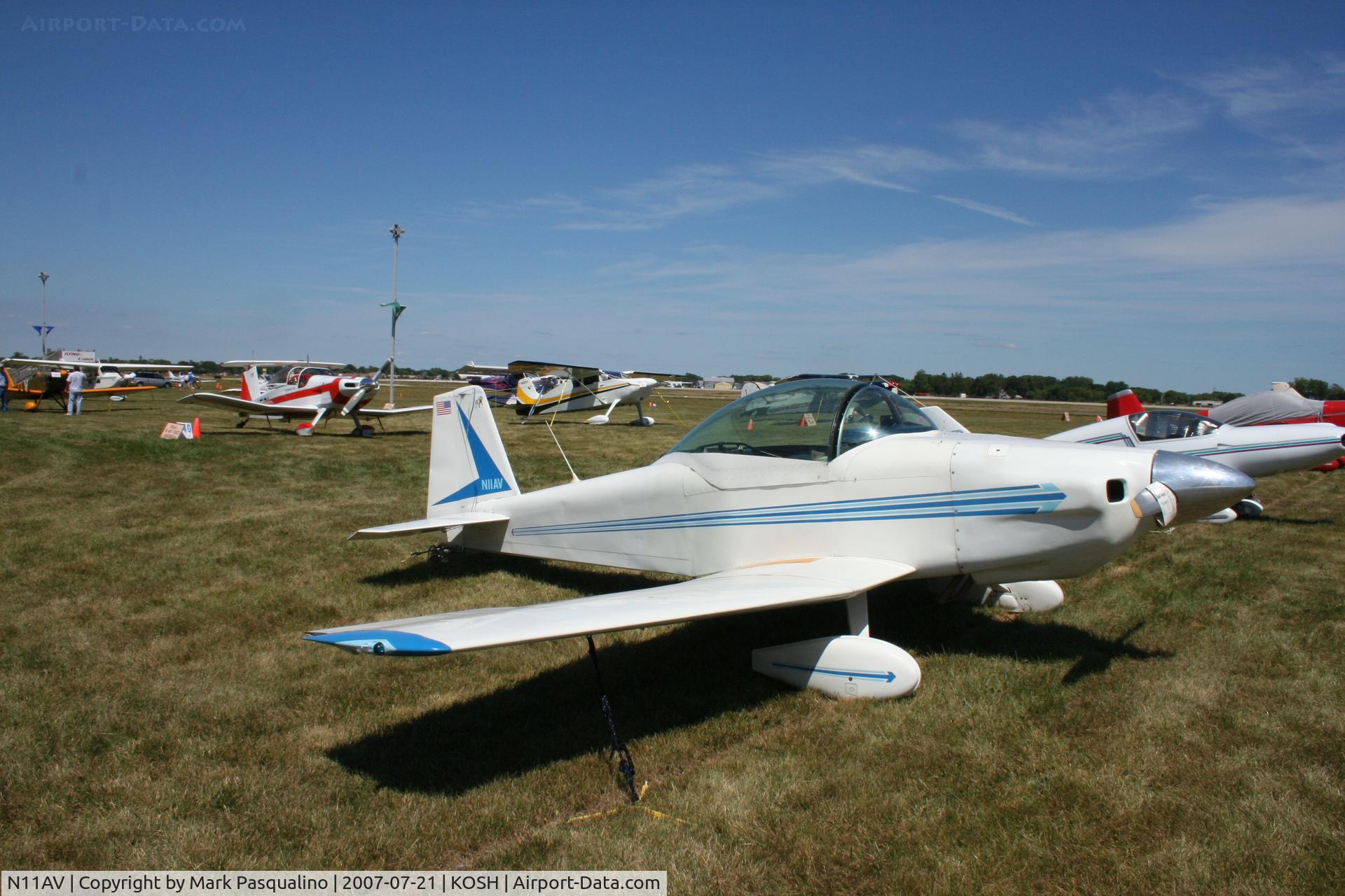 N11AV, 1974 Bushby Mustang II C/N M11-251, Mustang II