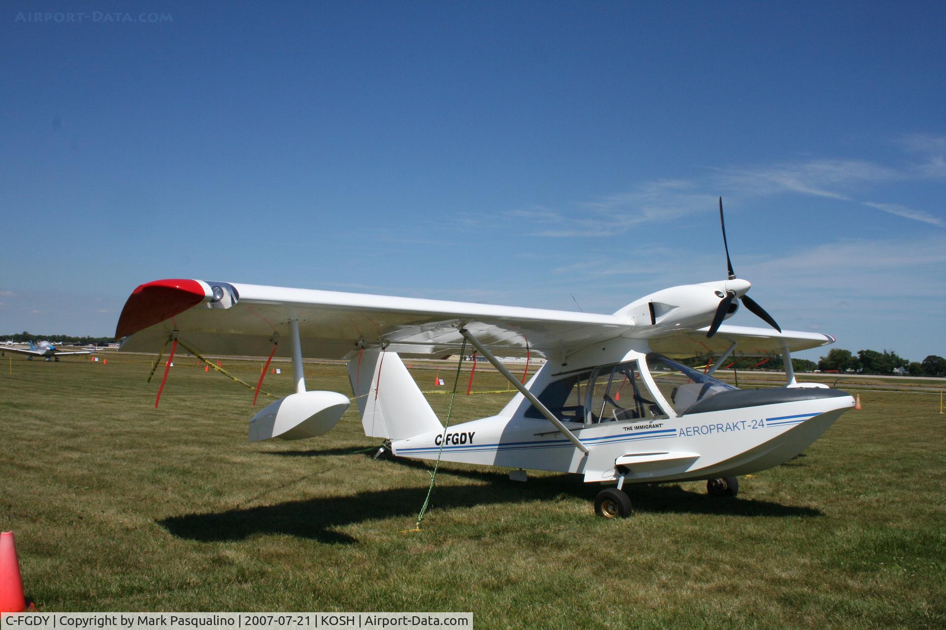 C-FGDY, 2005 Aeroprakt A-24 Viking C/N 005, Aeroprakt A24