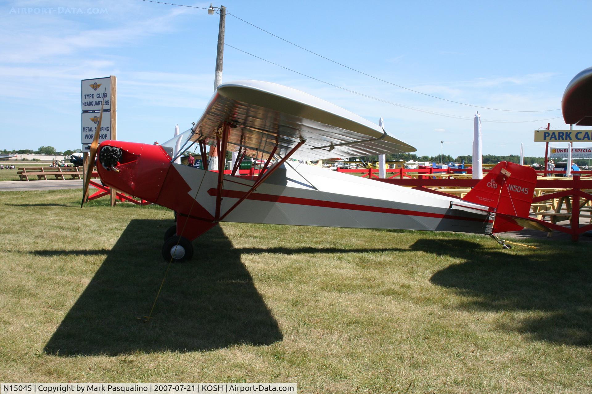 N15045, Piper E-2 C/N 196, Piper E-2