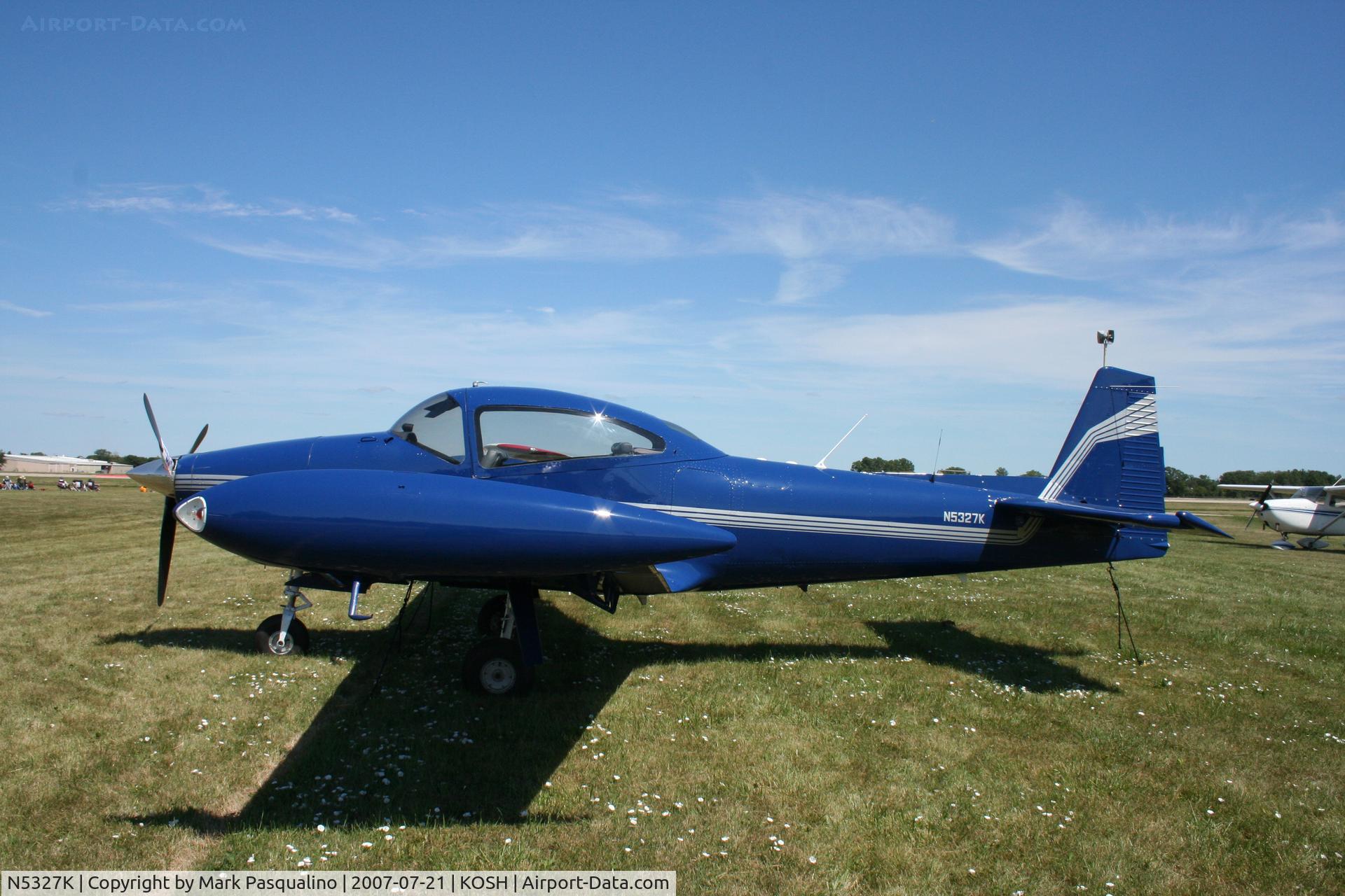 N5327K, 1950 Ryan Navion B C/N NAV-4-2227B, Navion B