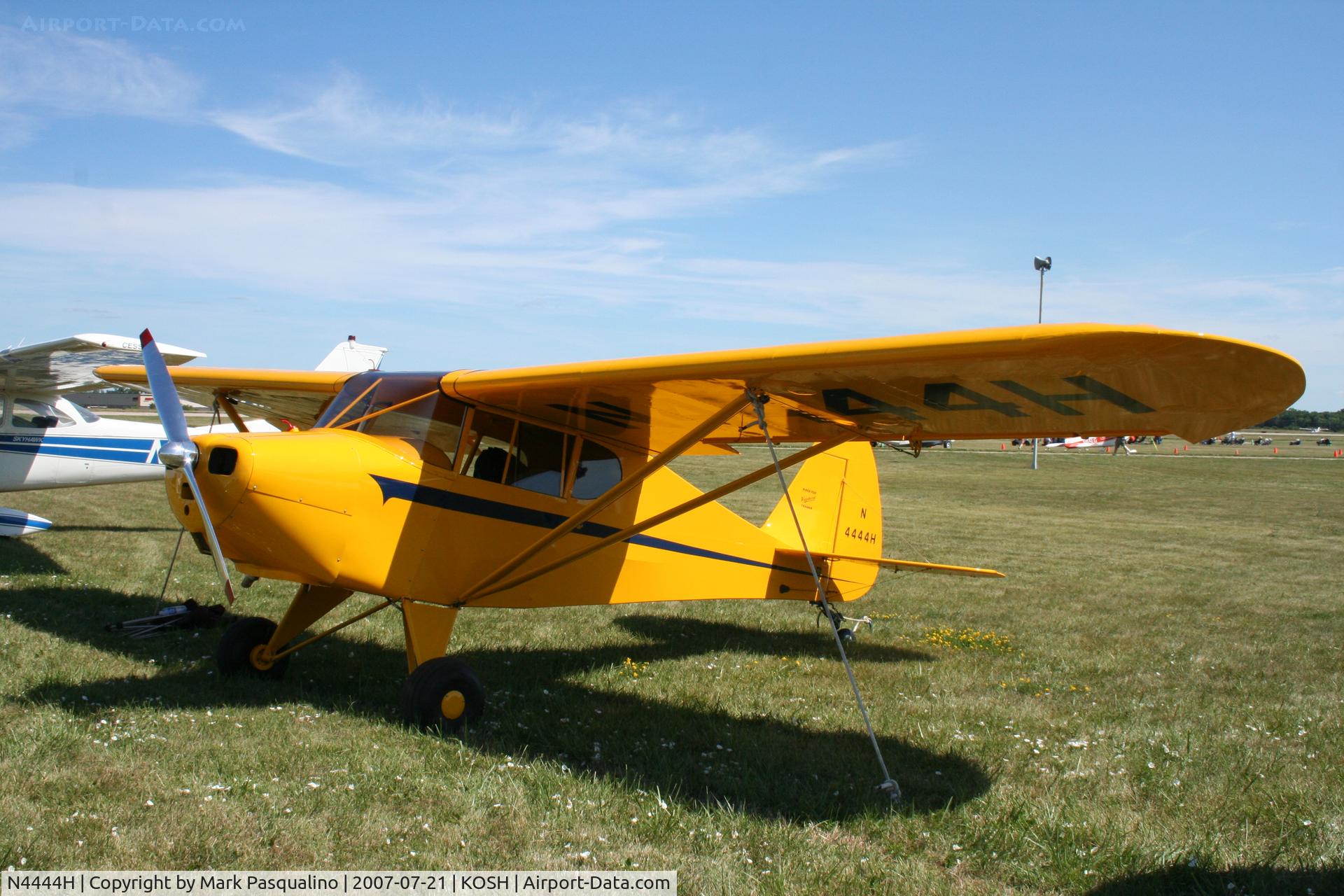 N4444H, 1948 Piper PA-15 Vagabond Vagabond C/N 15-233, Piper PA-15