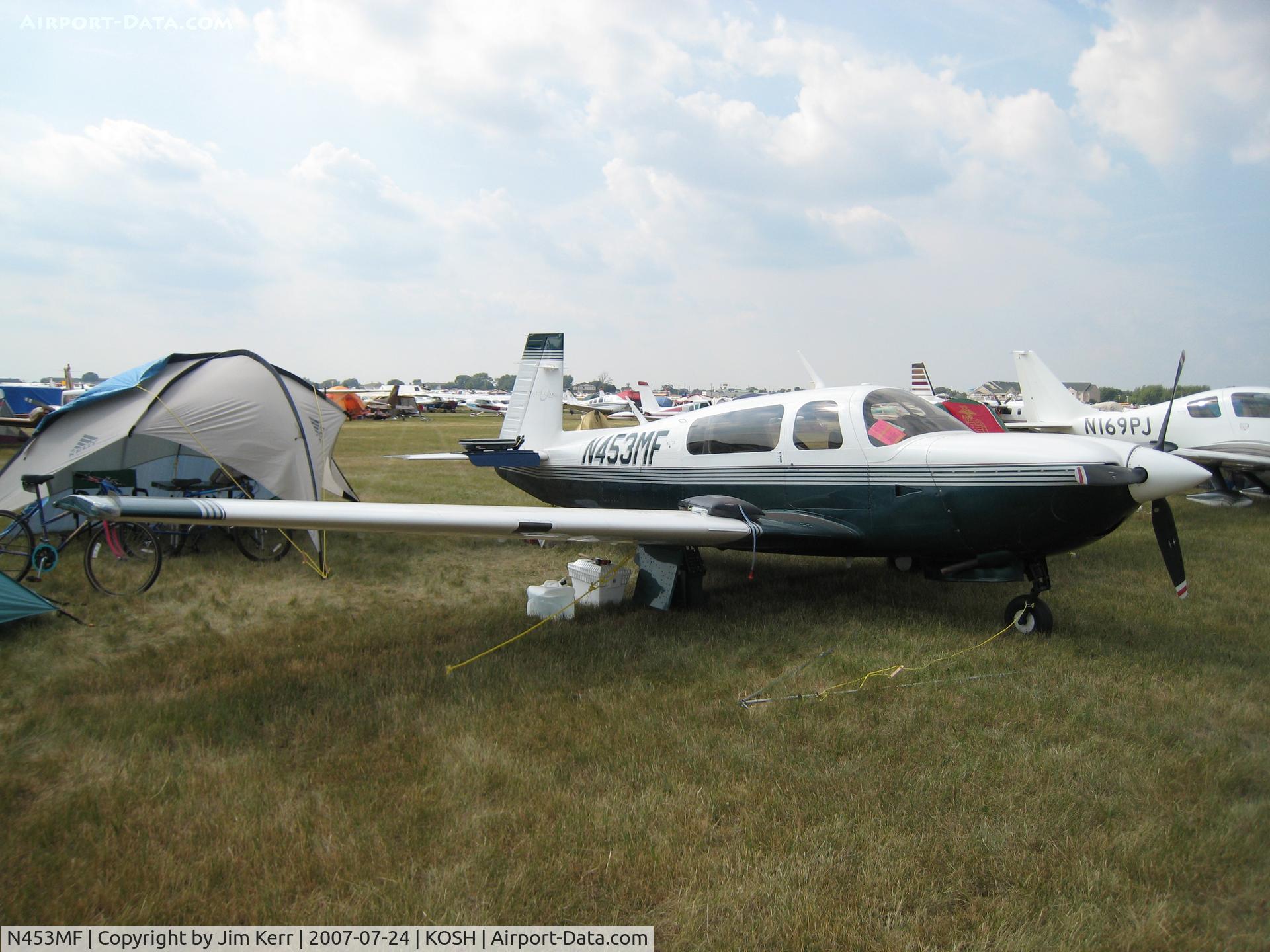 N453MF, 1995 Mooney M20R Ovation C/N 29-0069, EAA AirVenture Oshkosh 2007