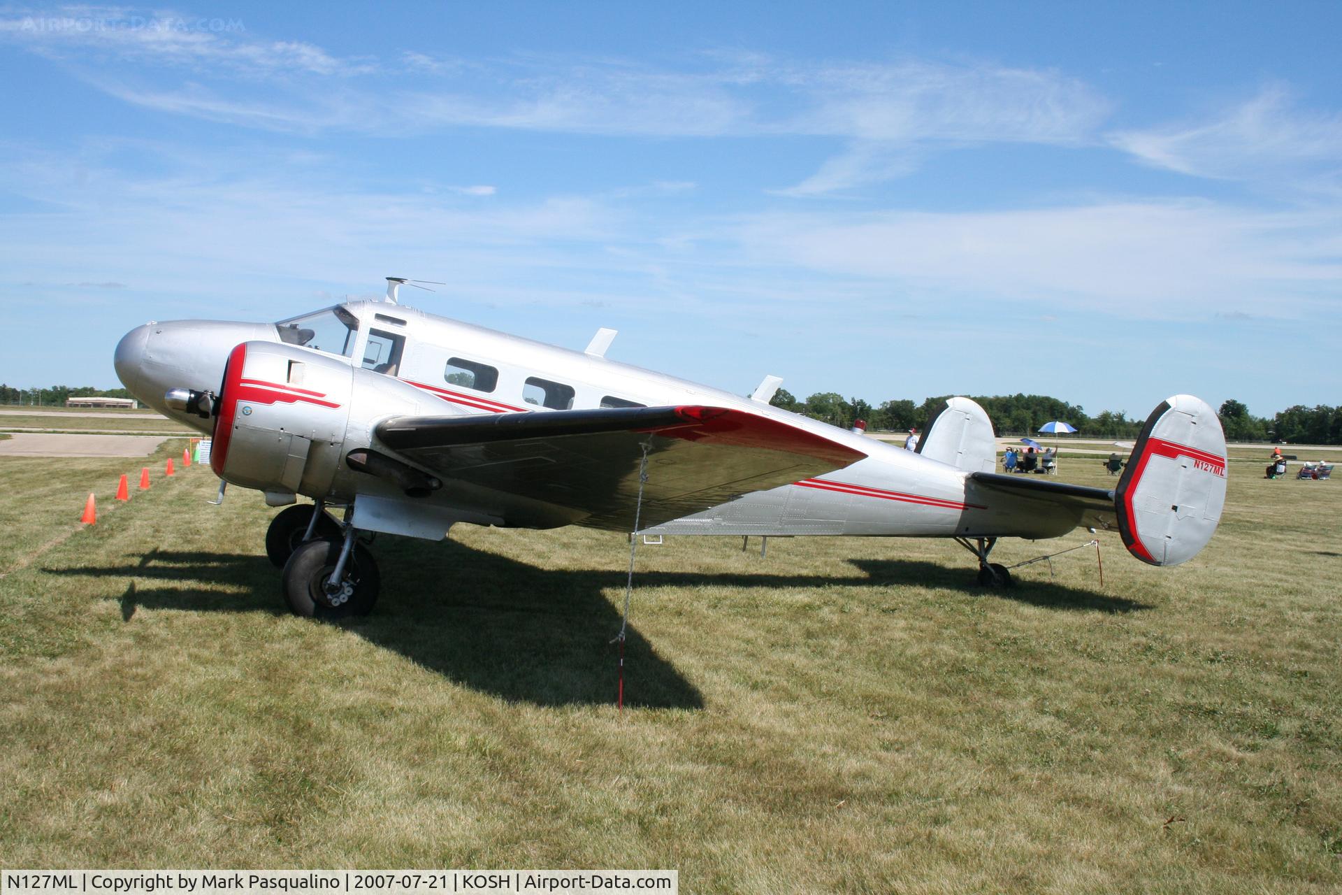 N127ML, 1946 Beech D18S C/N A-212, Beech D18S