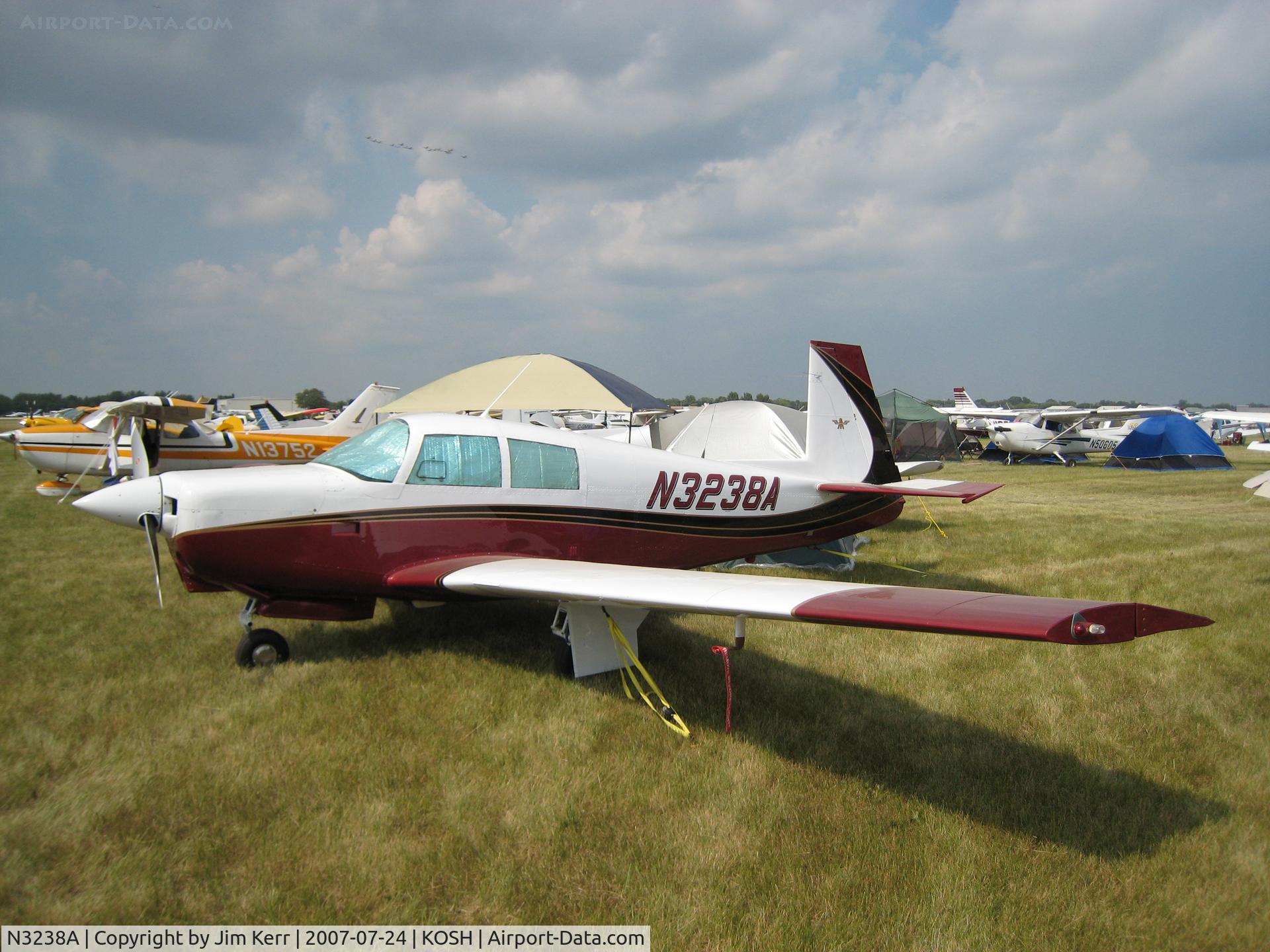 N3238A, 1965 Mooney M20C Ranger C/N 3185, EAA AirVenture Oshkosh 2007