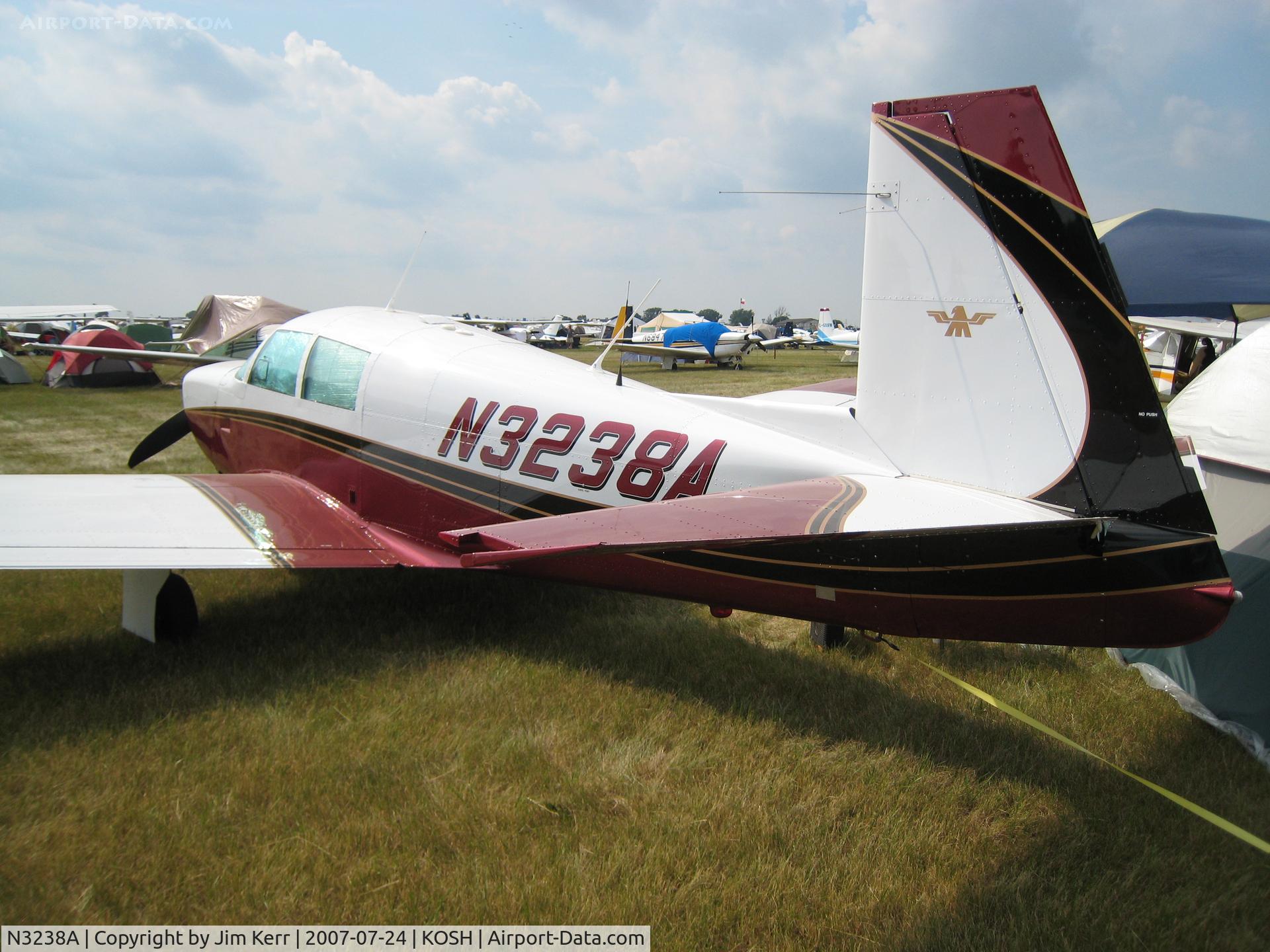 N3238A, 1965 Mooney M20C Ranger C/N 3185, EAA AirVenture Oshkosh 2007