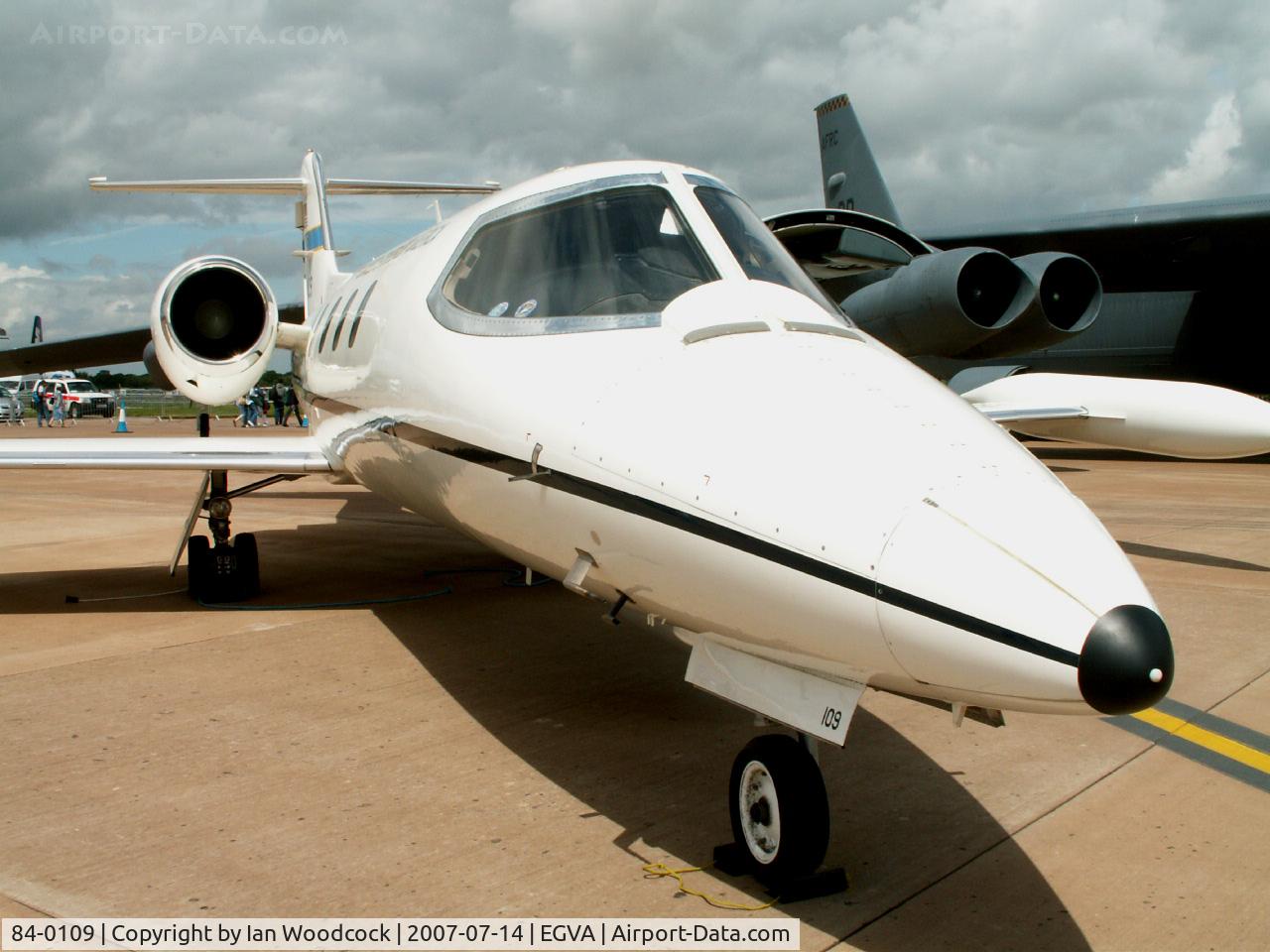 84-0109, 1984 Gates Learjet C-21A C/N 35A-555, C-21A/76 AS-86 AW USAF/RIAT Fairford