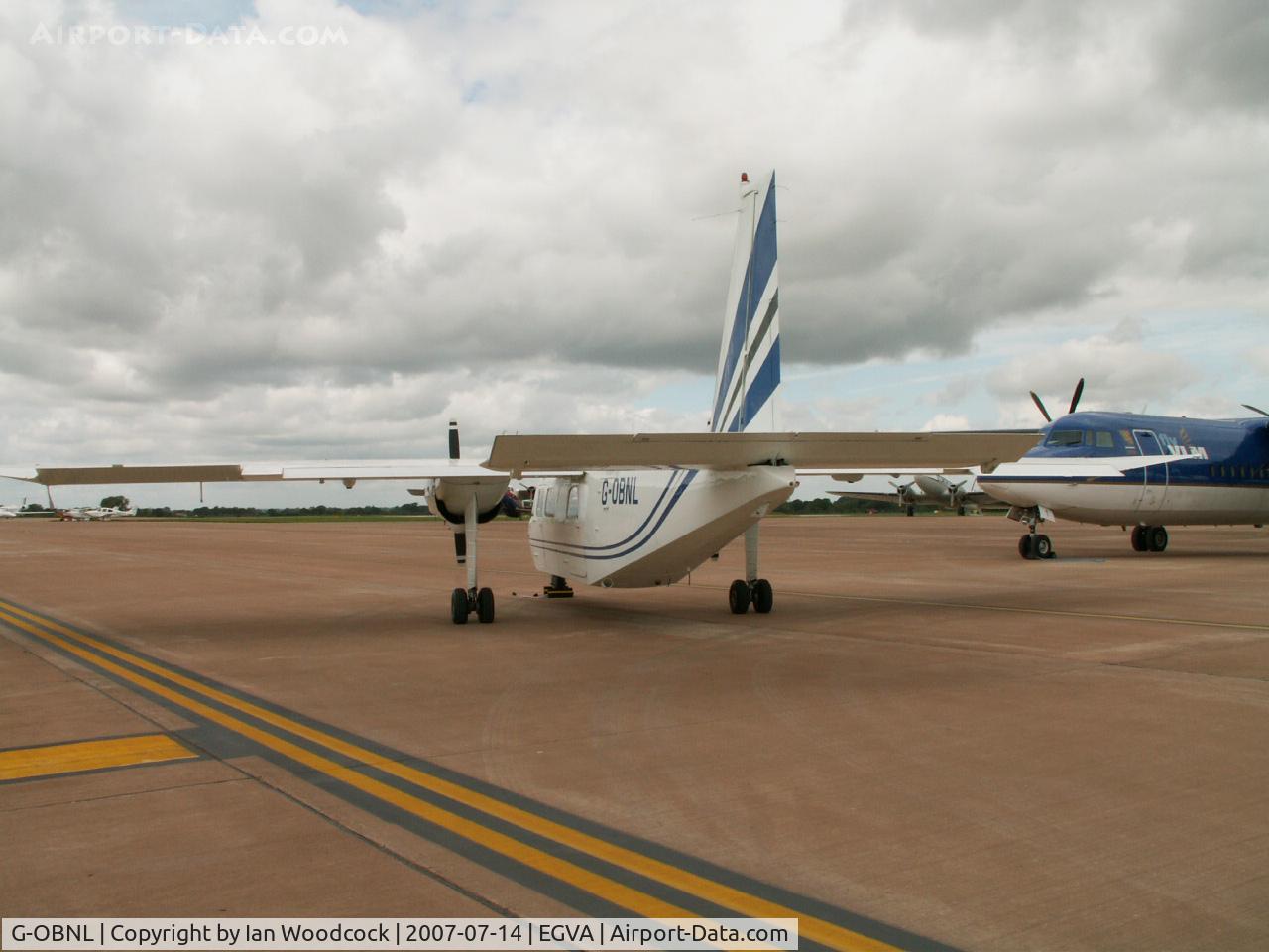 G-OBNL, 1976 Britten-Norman BN-2B-21 Defender C/N 523, BN2A-21/RIAT Fairford