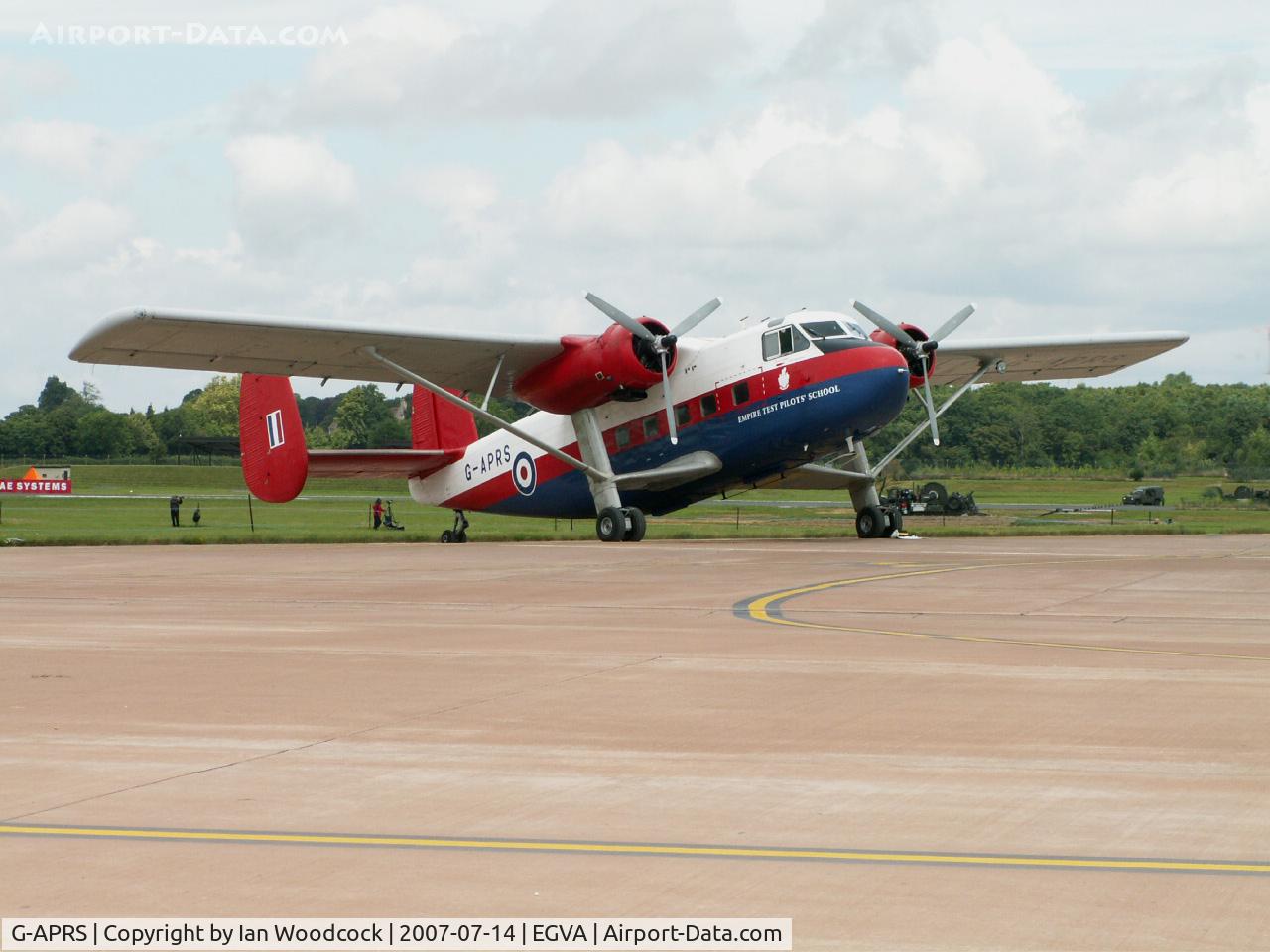G-APRS, 1959 Scottish Aviation Twin Pioneer CC.2 C/N 561, Twin Pioneer/Air Atlantique Classic Flt/RIAT Fairford