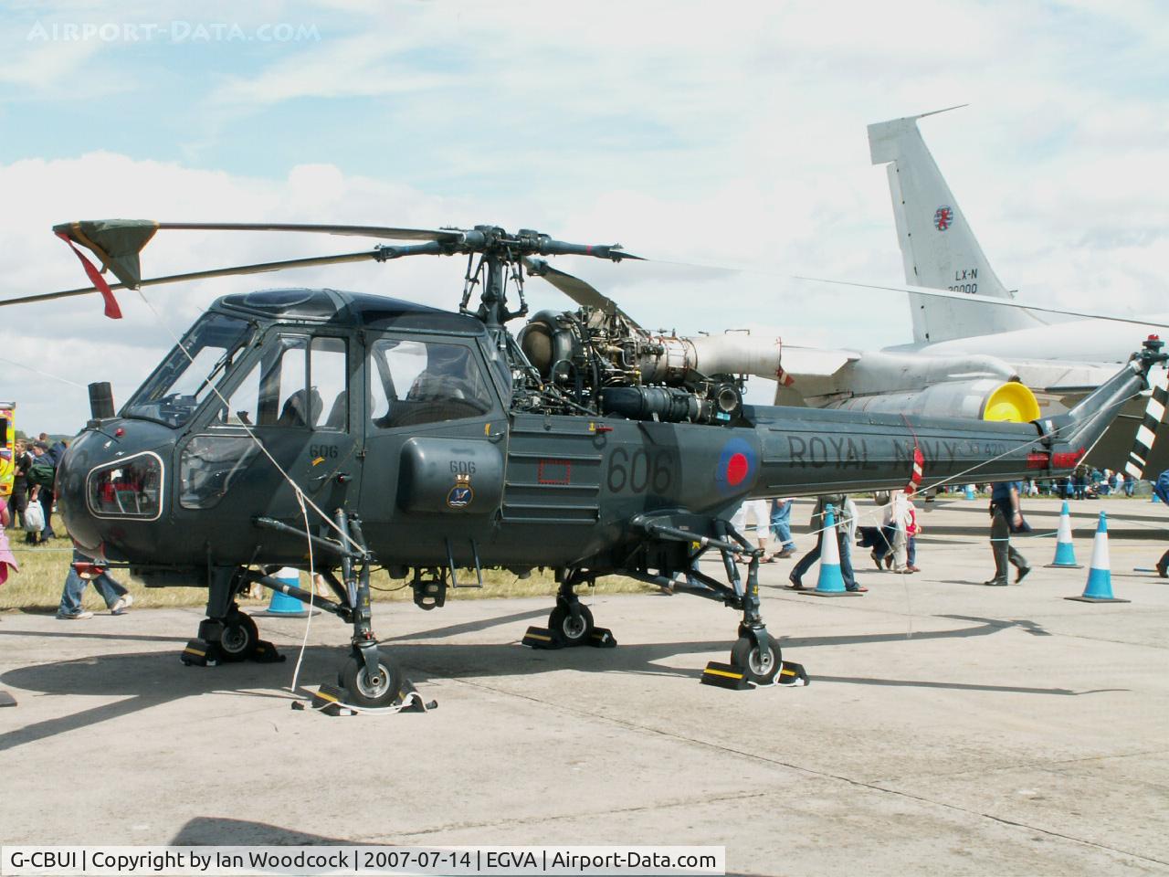 G-CBUI, 1964 Westland Wasp HAS.1 C/N F9590, Westland Wasp HAS1/B-N Group/RIAT Fairford (carries XT420/606)