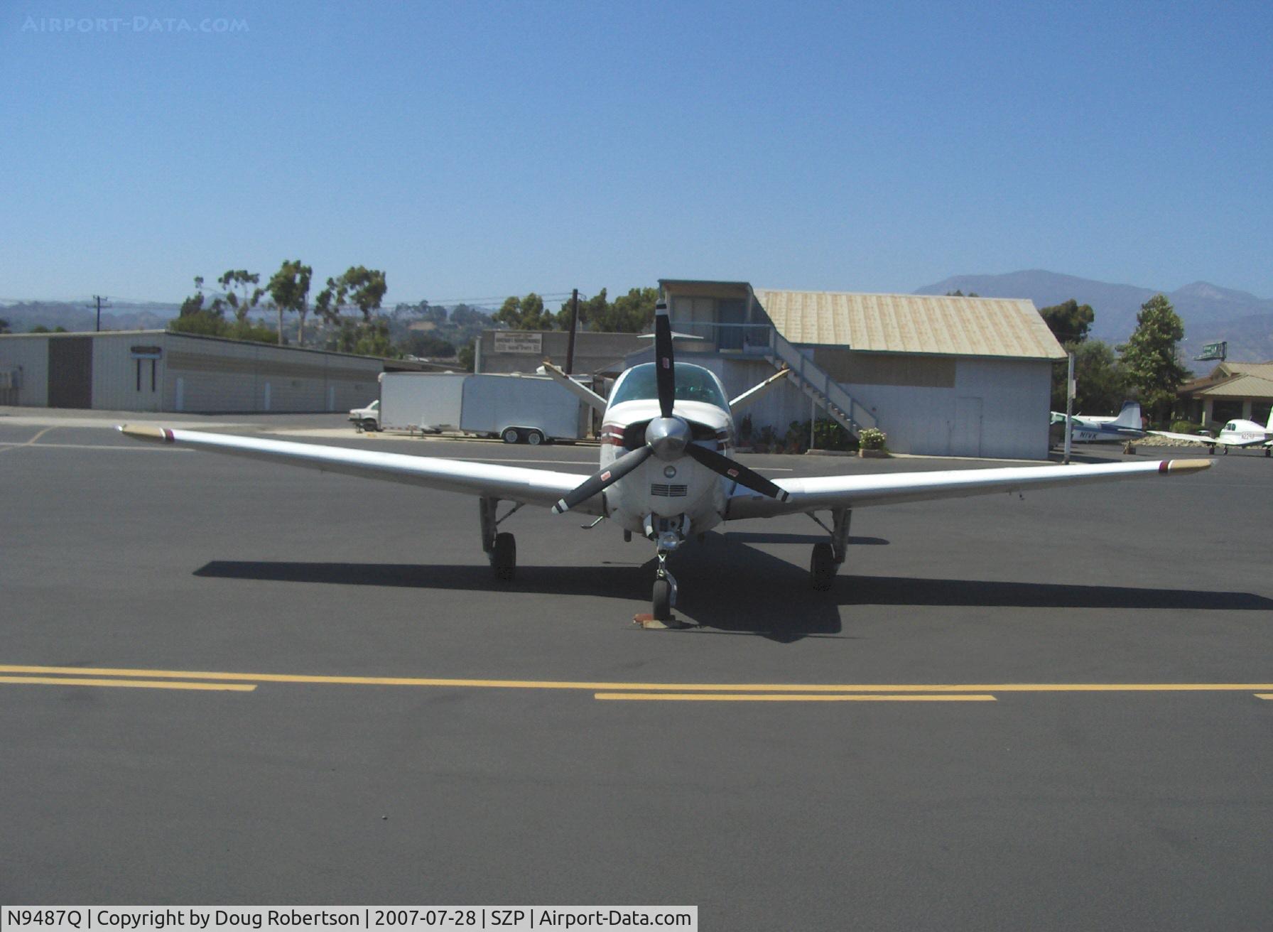 N9487Q, 1972 Beech V35B Bonanza C/N D-9333, 1972 Beech V35B BONANZA, Continental IO-520-B 285 Hp