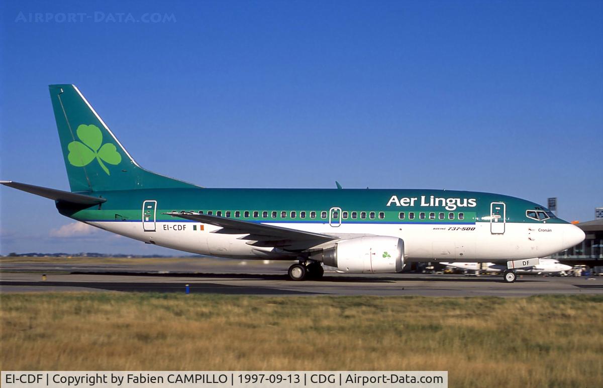 EI-CDF, 1992 Boeing 737-548 C/N 25737, Air Lingus