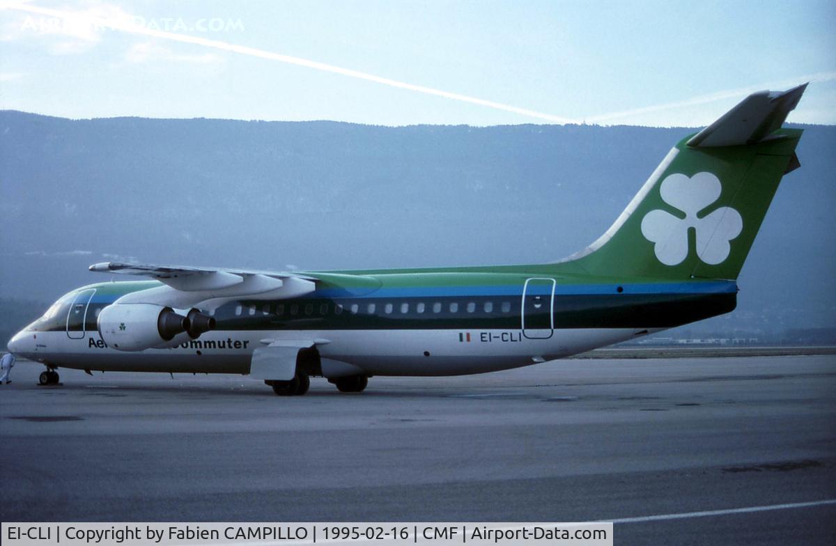 EI-CLI, 1990 British Aerospace BAe.146-300 C/N E3159, Air Lingus Commuter