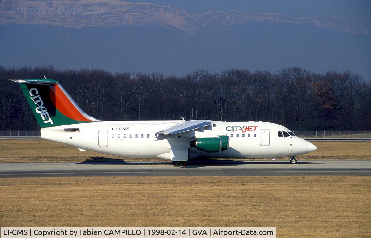 EI-CMS, 1985 British Aerospace BAe.146-200A C/N E2044, Cityjet