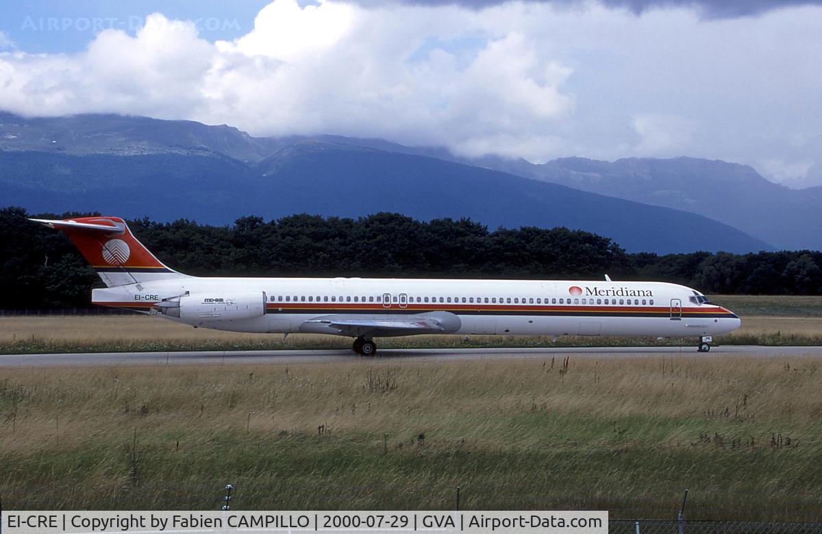 EI-CRE, 1989 McDonnell Douglas MD-83 (DC-9-83) C/N 49854, Meridiana