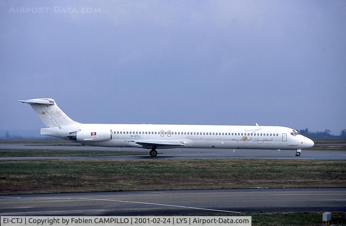 EI-CTJ, 1993 McDonnell Douglas MD-82 (DC-9-82) C/N 53147, Nouvelair Tunisie