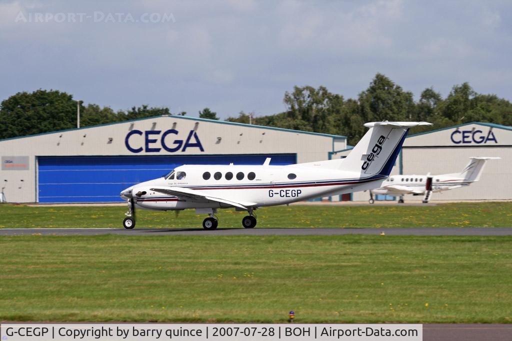 G-CEGP, 1980 Beech 200 Super King Air C/N BB-726, BEECH KINGAIR