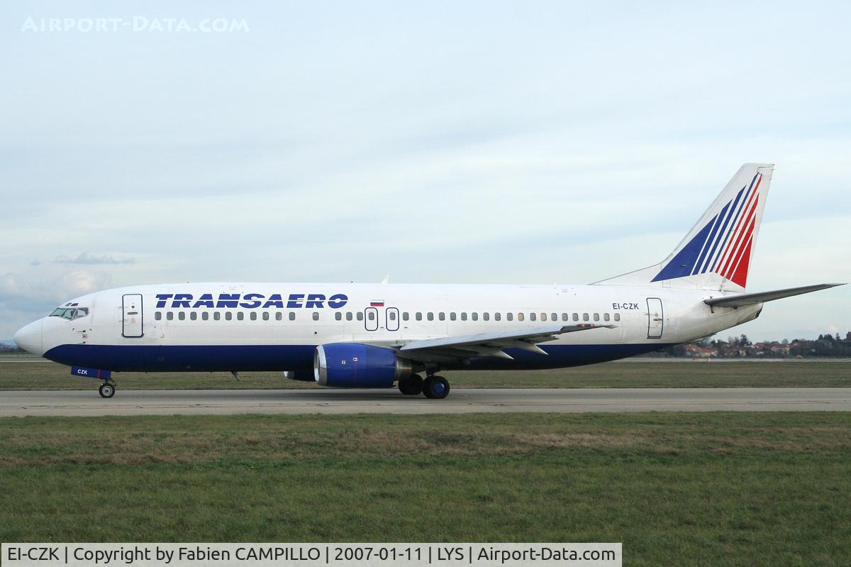 EI-CZK, 1989 Boeing 737-4YO C/N 24519, Transaero
