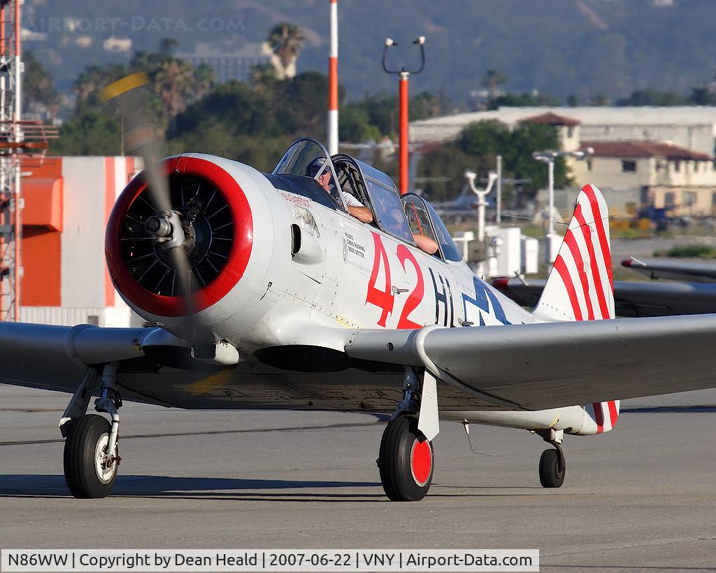 N86WW, 1956 North American SNJ-4 Texan C/N 88-12291, 