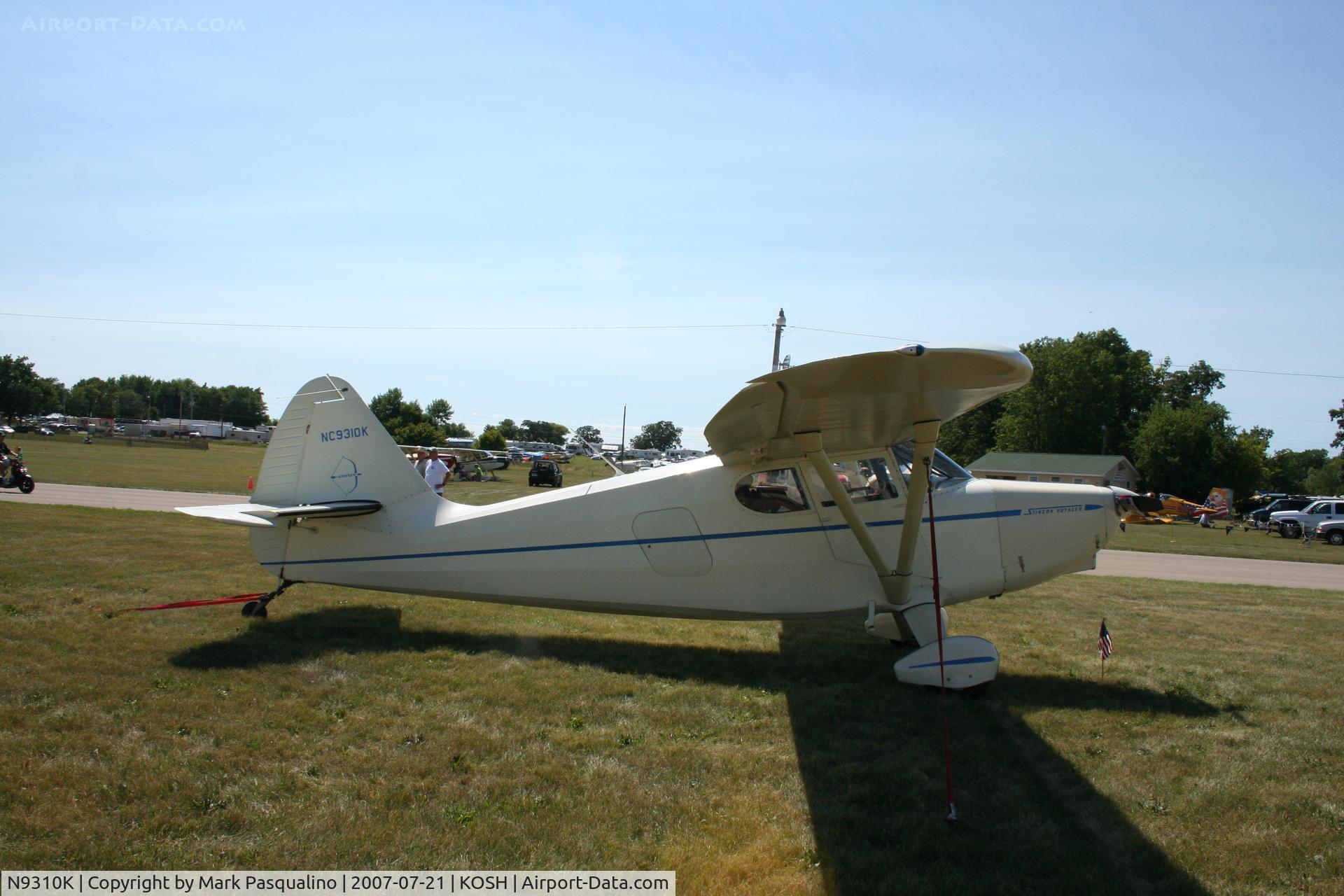 N9310K, 1947 Stinson 108-2 Voyager C/N 108-2310, Stinson 108-2