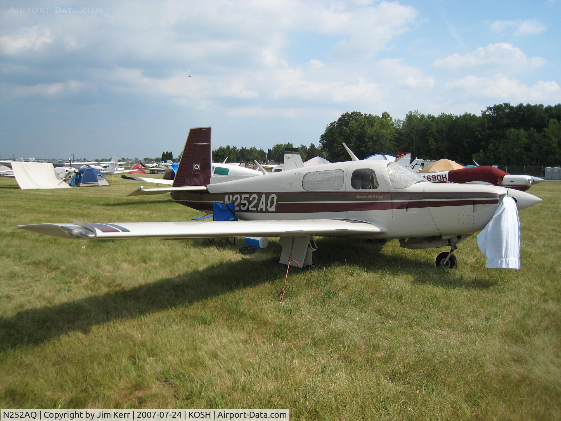 N252AQ, Mooney M20K C/N 25-1120, EAA AirVenture Oshkosh 2007