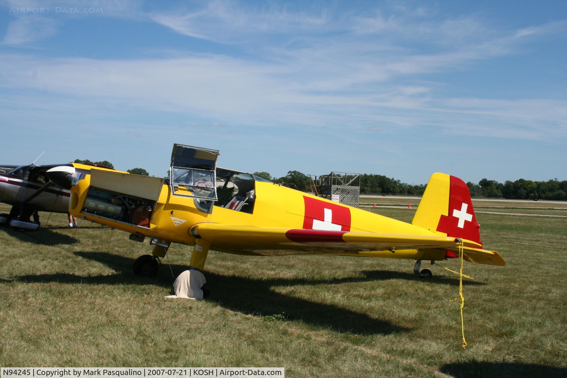 N94245, 1949 Bucker Bu-181 Bestmann C/N 25145, Bucker BU-181