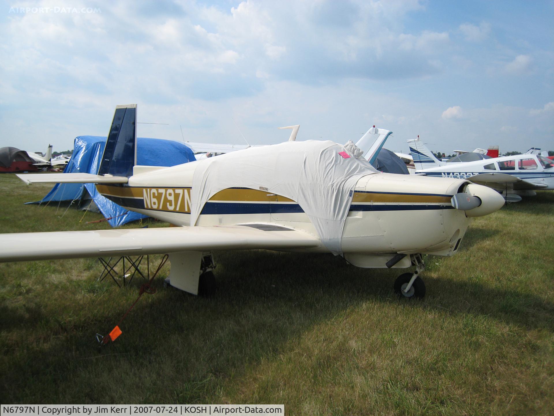 N6797N, 1968 Mooney M-20G Statesman C/N 680099, EAA AirVenture Oshkosh 2007