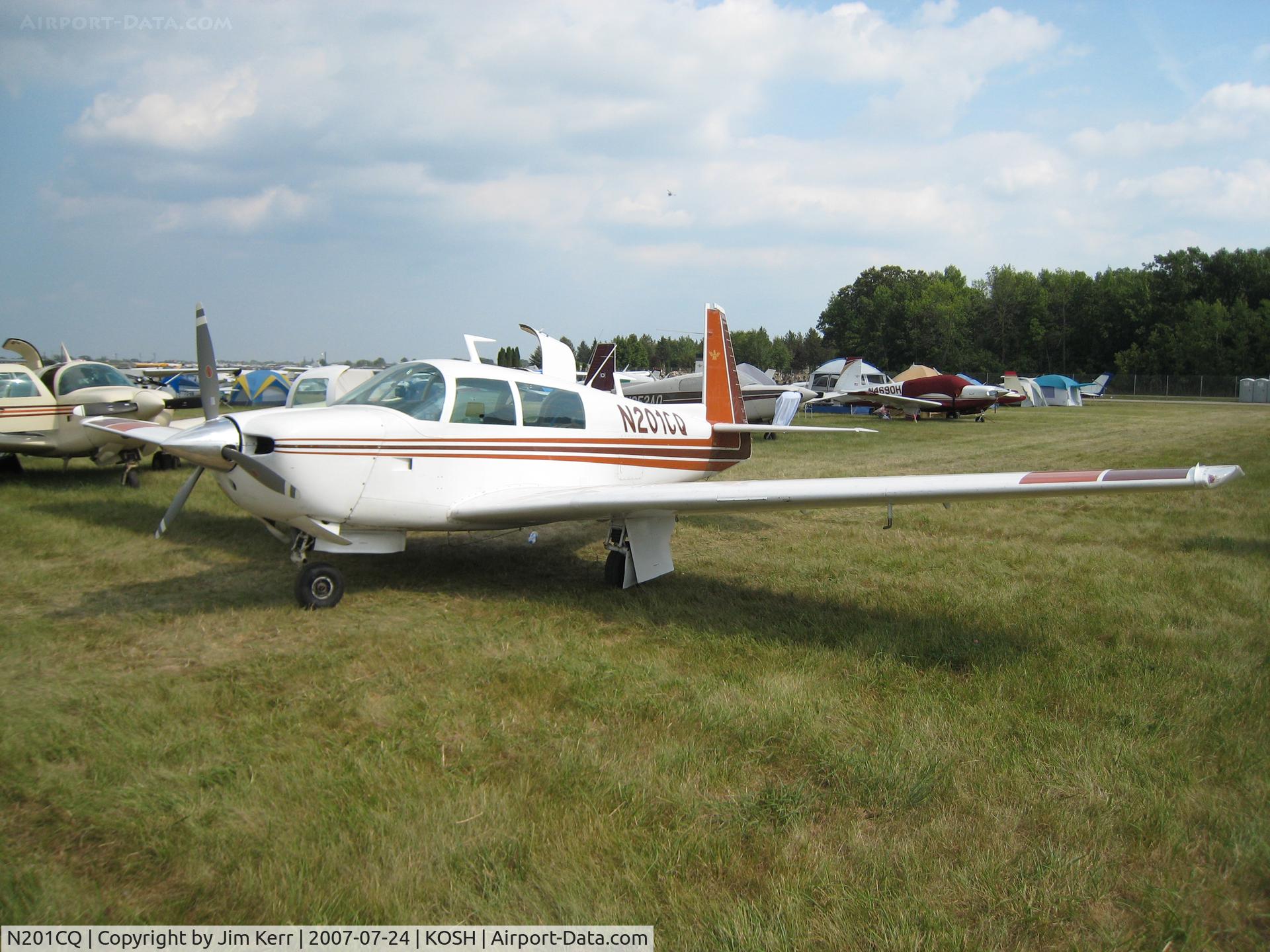 N201CQ, 1976 Mooney M20J 201 C/N 24-0068, EAA AirVenture Oshkosh 2007