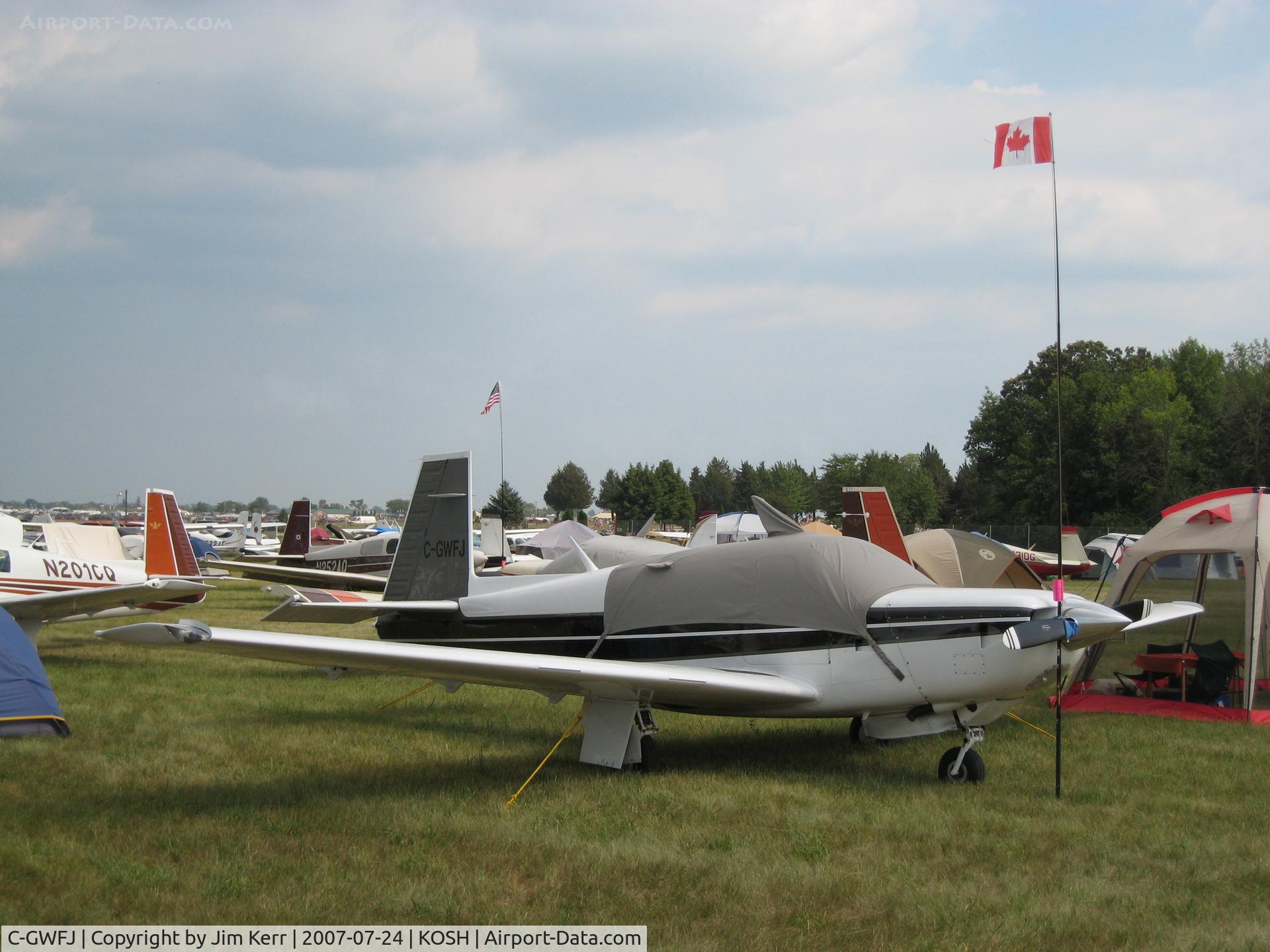 C-GWFJ, 1986 Mooney M20K C/N 25 1073, EAA AirVenture Oshkosh 2007