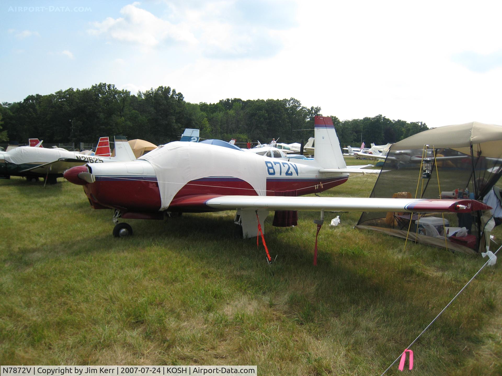 N7872V, 1964 Mooney M20C Ranger C/N 2835, EAA AirVenture Oshkosh 2007