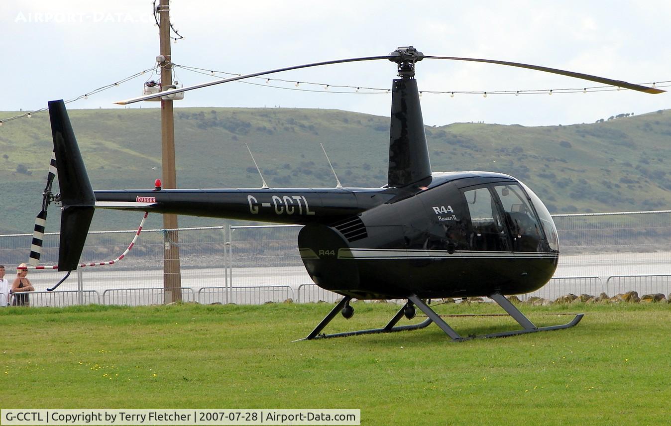G-CCTL, 2004 Robinson R44 Raven II C/N 10309, at Helidays 2007 at Weston-Super-Mare , UK