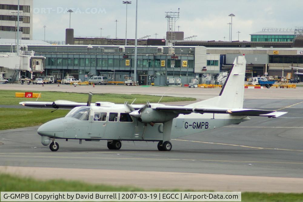 G-GMPB, 2002 Pilatus Britten-Norman BN-2T-4S Defender 4000 C/N 4011, Britten Norman Islander - Taxiing