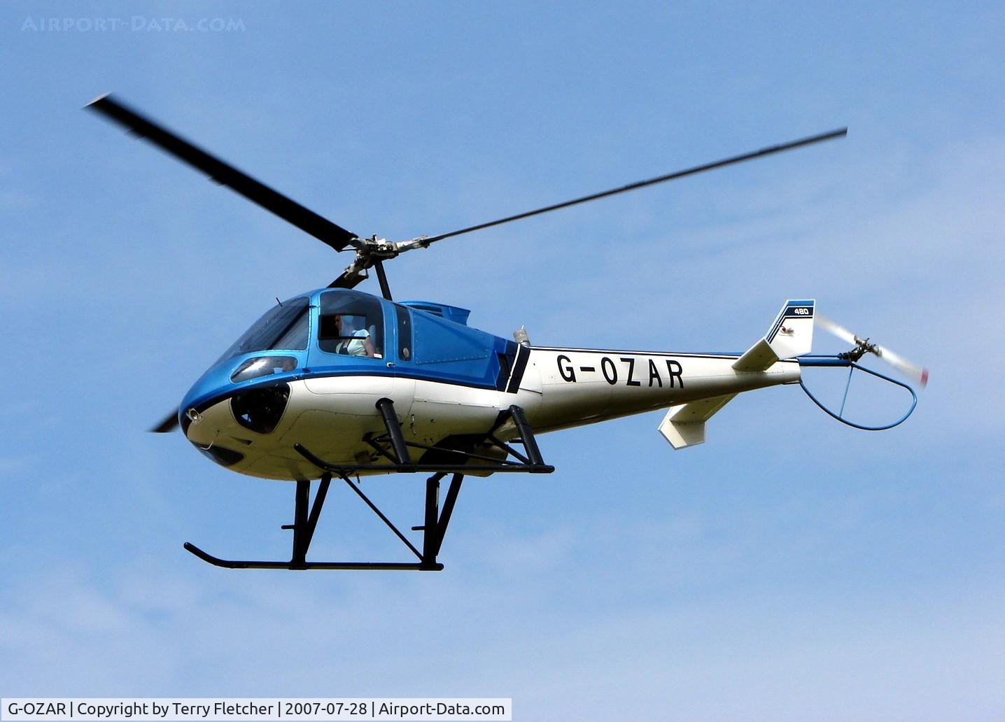 G-OZAR, 1995 Enstrom 480 C/N 5007, at Helidays 2007 at Weston-Super-Mare , UK