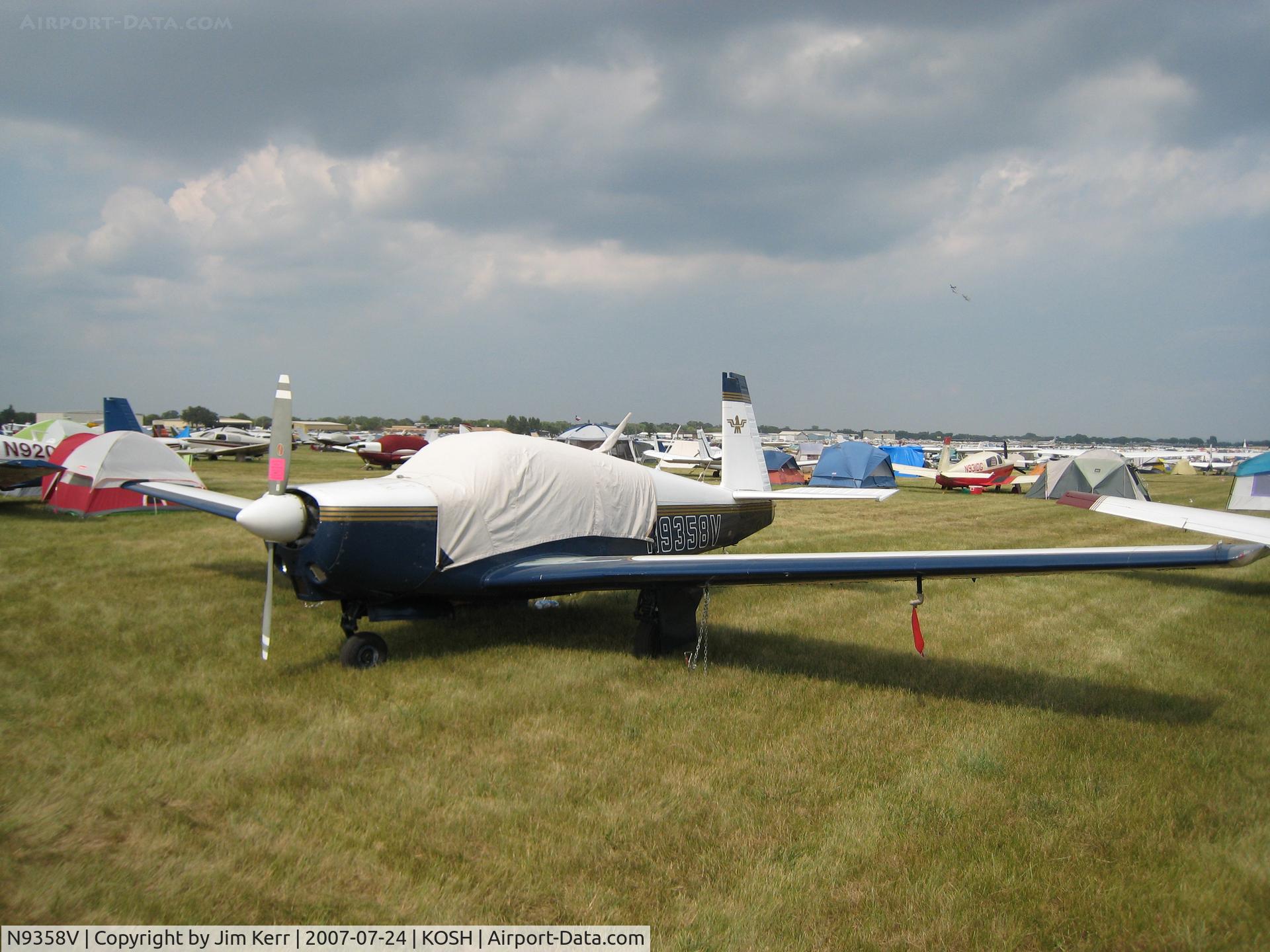 N9358V, 1969 Mooney M20C Ranger C/N 700014, EAA AirVenture Oshkosh 2007