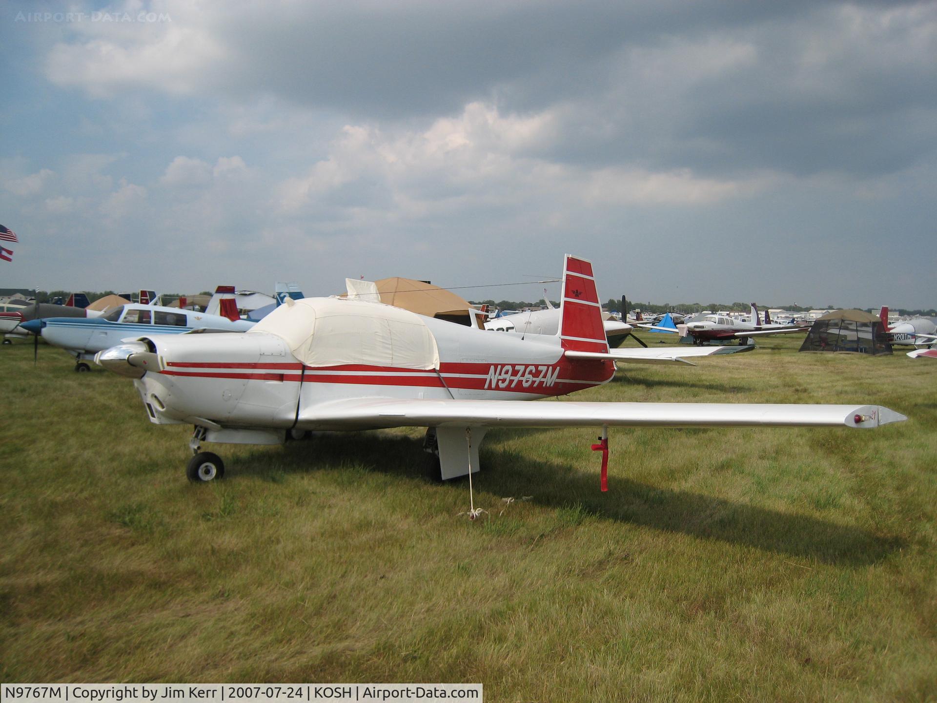 N9767M, 1967 Mooney M20C Ranger C/N 670061, EAA AirVenture Oshkosh 2007