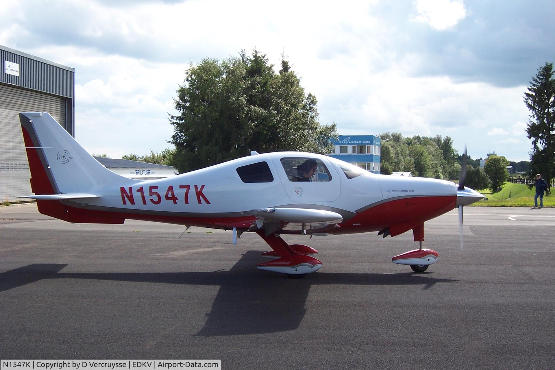 N1547K, 2007 Columbia Aircraft Mfg LC41-550FG C/N 41747, seen at dahlemer-Binz at our gliding vacation