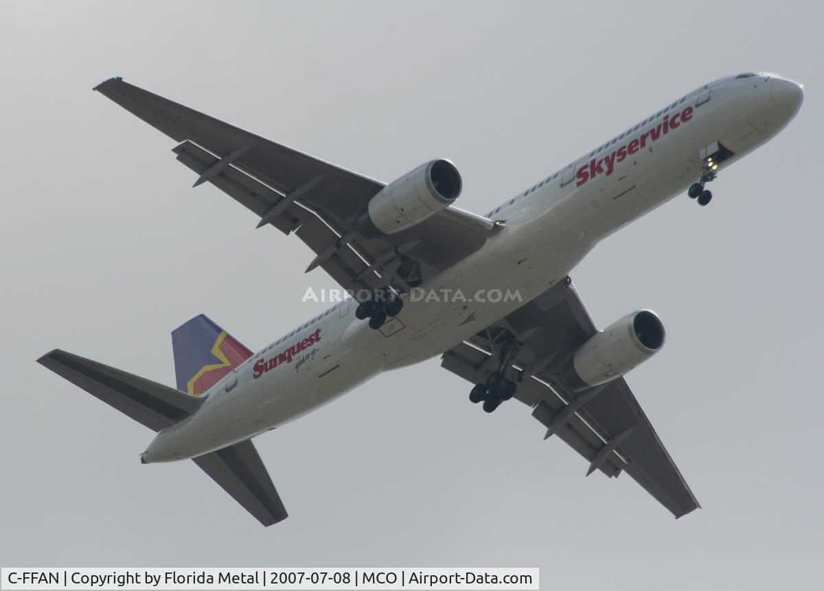 C-FFAN, 1997 Boeing 757-21K C/N 28674, Skyservice