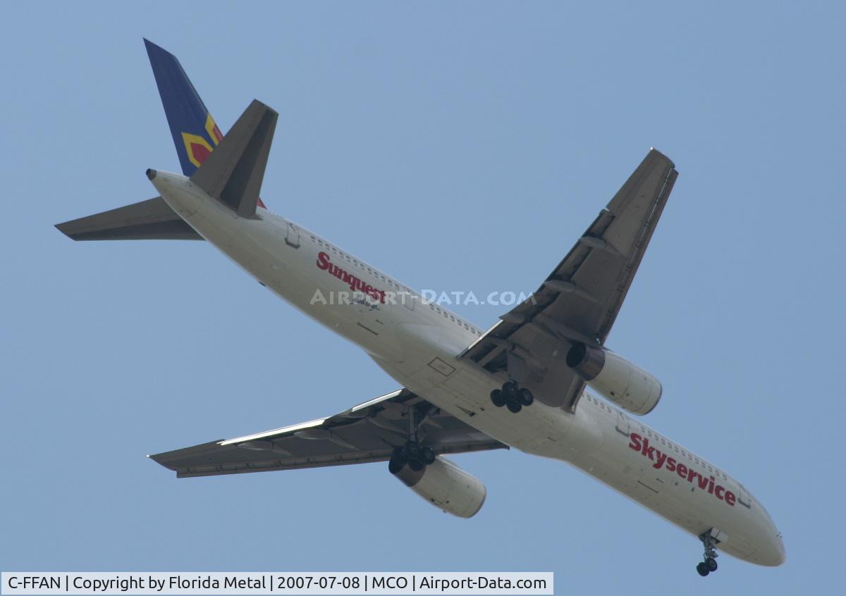 C-FFAN, 1997 Boeing 757-21K C/N 28674, Skyservice
